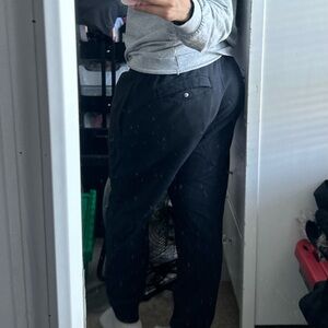Men's Black Casual Jogger Pants - Classic Fit